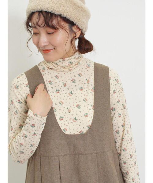 Samansa Mos2（サマンサ モスモス）の「前後2WAYジャンパースカート（ワンピース・レディース・ブラック/ベージュ/モカ・F）」の10枚目の写真