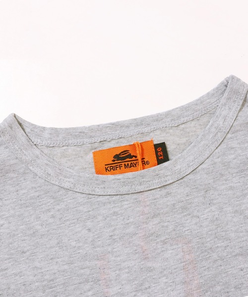 KRIFF MAYER Kid's Collection(クリフメイヤーキッズコレクション)の「UVカット袖ライン7分Tシャツ(Tシャツ/カットソー・キッズ・グレー/グレイッシュベージュ/サックスブルー/チャコール/マスタード/ライトグリーン・120/130/140/150/160/170)」の21枚目の写真
