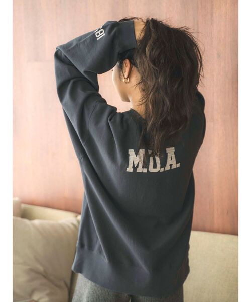 Ungrid(アングリッド)の「ビッグシルエットロゴスウェット(スウェット・レディース・ライトグレー/ターコイズブルー/チャコールグレー・FREE)」の15枚目の写真