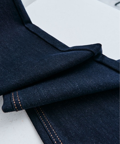 kirakiraShop(キラキラショップ)の「ハイウエスト ブーツカット デニム(デニムパンツ・レディース・インディゴブルー・M/S/L)」の17枚目の写真