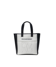 Psycho Bunny - coco 中古 サイコバニー Psycho Bunny リュック・デイパック ホワイト 白 ロッカーバッグ シンプル 中古 サイコバニー Psycho Bunny リュック・デイパック ホワイト