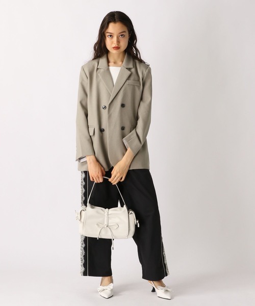 FOREVER 21（フォーエバー トゥエンティーワン）の「【2025SS】オーバーテーラードジャケット（テーラードジャケット・レディース・ブラック/ナチュラル/グレー・FREE）」の6枚目の写真