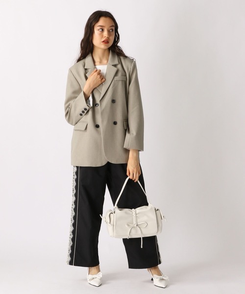 FOREVER 21（フォーエバー トゥエンティーワン）の「【2025SS】オーバーテーラードジャケット（テーラードジャケット・レディース・ブラック/ナチュラル/グレー・FREE）」の7枚目の写真