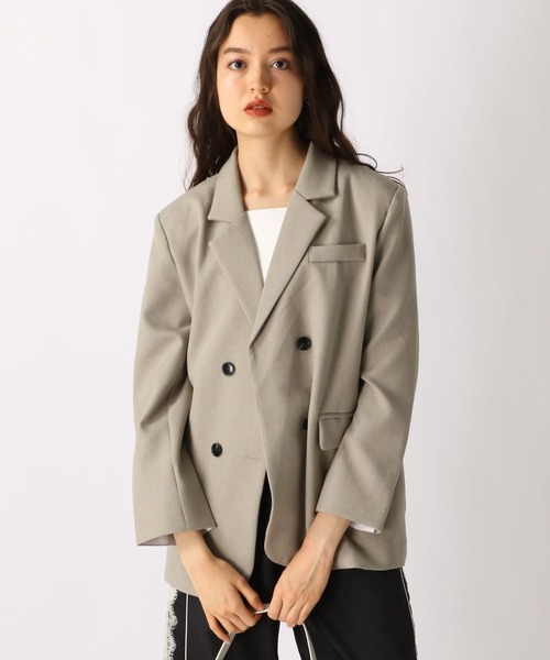 FOREVER 21（フォーエバー トゥエンティーワン）の「【2025SS】オーバーテーラードジャケット（テーラードジャケット・レディース・ブラック/ナチュラル/グレー・FREE）」の9枚目の写真