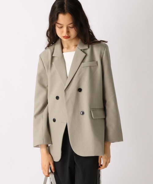 FOREVER 21（フォーエバー トゥエンティーワン）の「【2025SS】オーバーテーラードジャケット（テーラードジャケット・レディース・ブラック/ナチュラル/グレー・FREE）」の10枚目の写真