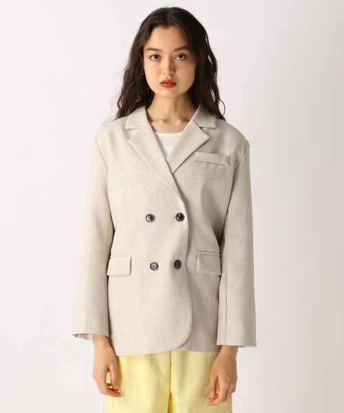 FOREVER 21（フォーエバー トゥエンティーワン）の「【2025SS】オーバーテーラードジャケット（テーラードジャケット・レディース・ブラック/ナチュラル/グレー・FREE）」の15枚目の写真