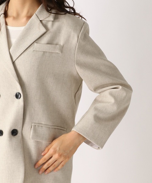 FOREVER 21（フォーエバー トゥエンティーワン）の「【2025SS】オーバーテーラードジャケット（テーラードジャケット・レディース・ブラック/ナチュラル/グレー・FREE）」の19枚目の写真