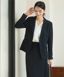CELEN（セレン）の「【オフィスカジュアル 洗える UV加工 花粉防止】ベーシックストレッチテーラードジャケット 単品（スーツジャケット）」