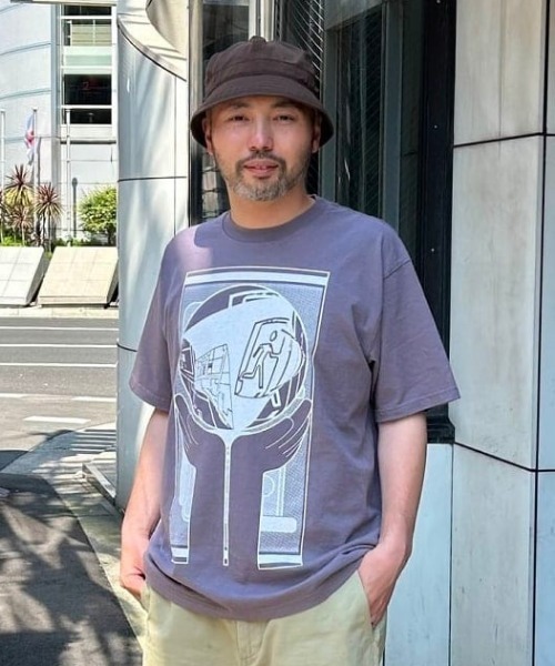 【国内買付】C.E MD ESC NTWRK T シーイー グラフィックTシャツ C.E / MD ESC NTWRK T（Tシャツ/カットソー）｜C.E（シーイー