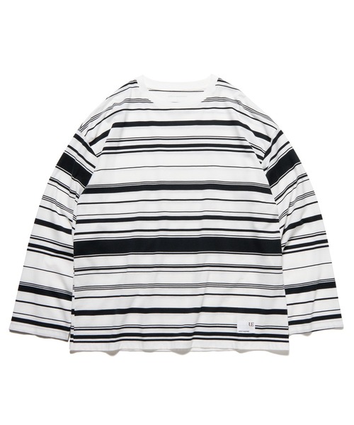 トップス uniform experiment BORDER LOOSE L/S TEE SOPH. | BORDER LOOSE L/S TEE(2 A(BLACK × WHITE)):
