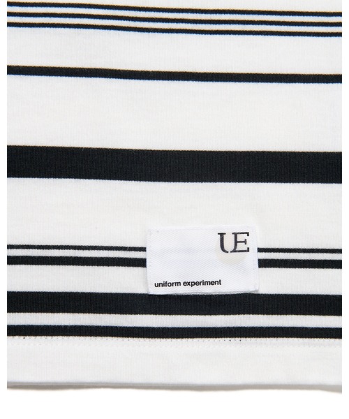 トップス uniform experiment BORDER LOOSE L/S TEE uniform experiment（ユニフォームエクスペリメント）の「BORDER LOOSE