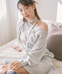 archives | 【25ss/ＳＥＴＵＰ対応/トレンドアイテム】オフショルチョーカースウェット(スウェット)