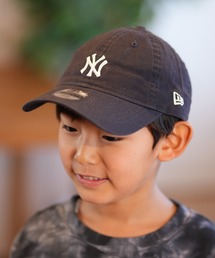 NEW ERA | NEW ERA/ニューエラ Youth 9TWENTY ニューヨーク・ヤンキース ミッドロゴ ネイビー キッズ キャップ 帽子 14392061(キャップ)