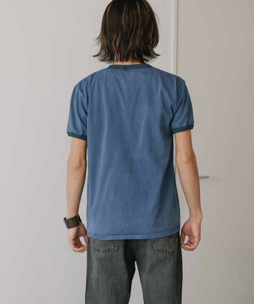 GOOD ROCK SPEED(グッドロックスピード)の「GOOD ROCK SPEED/グッドロックスピード / MICKEY MOUSE / RingerT リンガーTシャツ メンズ 秋物 秋服 2026年秋冬(Tシャツ/カットソー・メンズ・ネイビー/ブラック・L/S)」の21枚目の写真