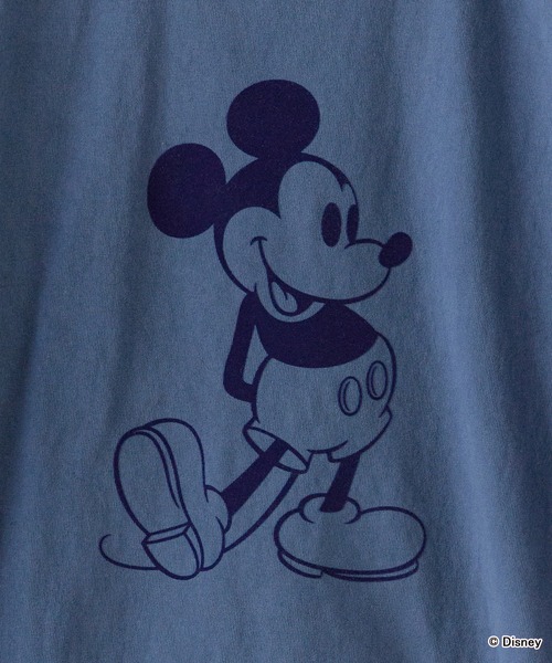 GOOD ROCK SPEED(グッドロックスピード)の「GOOD ROCK SPEED/グッドロックスピード / MICKEY MOUSE / RingerT リンガーTシャツ メンズ 秋物 秋服 2026年秋冬(Tシャツ/カットソー・メンズ・ネイビー/ブラック・L/S)」の5枚目の写真