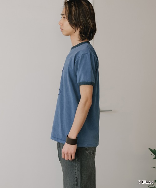GOOD ROCK SPEED(グッドロックスピード)の「GOOD ROCK SPEED/グッドロックスピード / MICKEY MOUSE / RingerT リンガーTシャツ メンズ 秋物 秋服 2026年秋冬(Tシャツ/カットソー・メンズ・ネイビー/ブラック・L/S)」の20枚目の写真