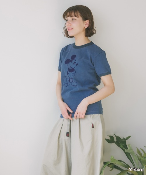 GOOD ROCK SPEED(グッドロックスピード)の「GOOD ROCK SPEED/グッドロックスピード / MICKEY MOUSE / RingerT リンガーTシャツ メンズ 秋物 秋服 2026年秋冬(Tシャツ/カットソー・メンズ・ネイビー/ブラック・L/S)」の16枚目の写真