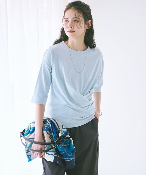23区(ニジュウサンク)の「【撥水加工/洗える】ナイロン2WAYストレッチ パラシュート パンツ(その他パンツ・レディース・ベージュ系/ブラウン系/グレー系・36/38/40)」の6枚目の写真