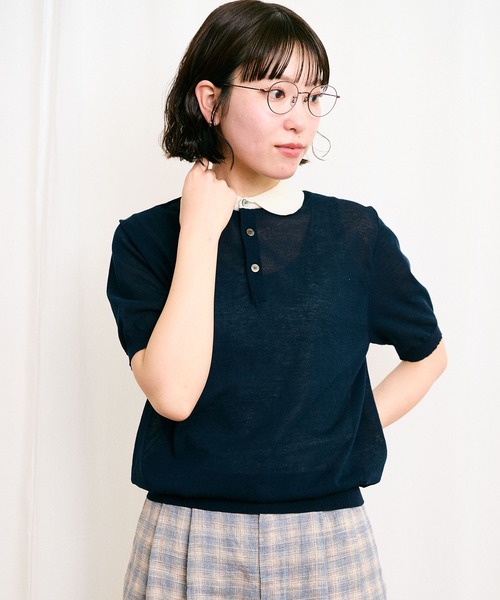 fig London - フィグロンドン＊新品タグ付き ニット ポロの通販