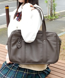 VitaFelice（ヴィータフェリーチェ）の「【ハートチャーム付き】スクバ スクールバッグ JK 通学 中学生 高校生（トートバッグ）」