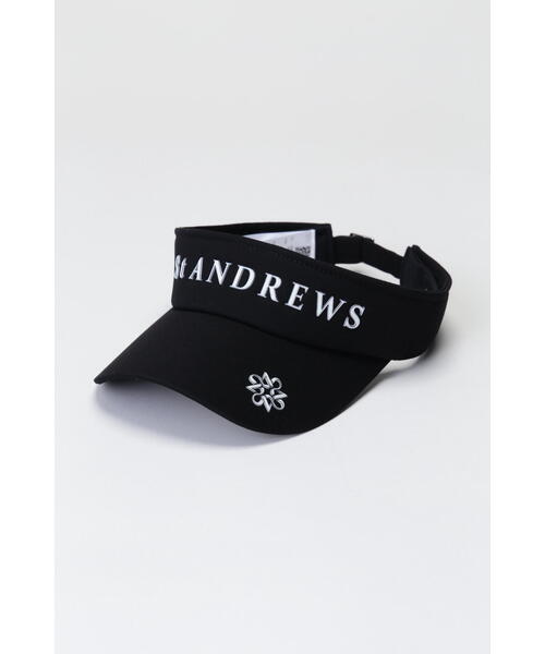 St ANDREWS(セントアンドリュース)の【St ANDREWS】TPUロゴバイザー (UNISEX)(サンバイザー)