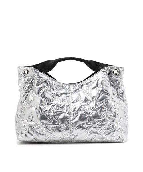 B5サイズ対応 星柄キルティングバッグ（ハンドバッグ）｜artemis by