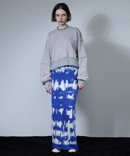 ROSE BUD（ローズバッド）の「【WEB・一部店舗限定】ラメスウェットプルオーバー（スウェット・レディース・ブラック/グレー/ピンク・ONE SIZE）」の7枚目の写真