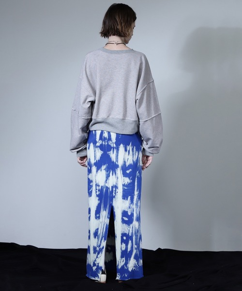 ROSE BUD（ローズバッド）の「【WEB・一部店舗限定】ラメスウェットプルオーバー（スウェット・レディース・ブラック/グレー/ピンク・ONE SIZE）」の9枚目の写真