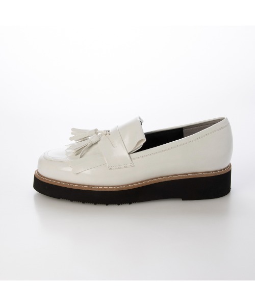 carino(カリーノ)の「【レイン対応】【2WAY】厚底タッセルローファー(ローファー・レディース・クリアブラック/ホワイト/ブラック・22.5cm/23cm/23.5cm/24cm/24.5cm)」の17枚目の写真