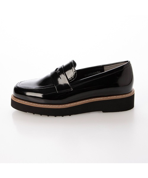 carino(カリーノ)の「【レイン対応】【2WAY】厚底タッセルローファー(ローファー・レディース・クリアブラック/ホワイト/ブラック・22.5cm/23cm/23.5cm/24cm/24.5cm)」の9枚目の写真