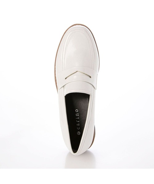 carino(カリーノ)の「【レイン対応】【2WAY】厚底タッセルローファー(ローファー・レディース・クリアブラック/ホワイト/ブラック・22.5cm/23cm/23.5cm/24cm/24.5cm)」の7枚目の写真