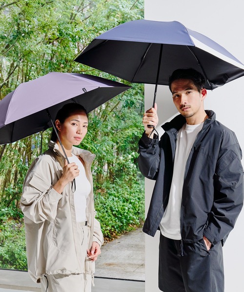 COKAGE+(コカゲプラス)の「【最高水準の日傘】COKAGE+ACTIVE 耐風 55cm 折 晴雨兼用(折りたたみ傘・レディース・ネイビー×ホワイト/ブルー系/パープル/ダークネイビー/グリーン/ホワイト/ホワイト×ブルー/ブルー/ベージュ・FREE)」の22枚目の写真