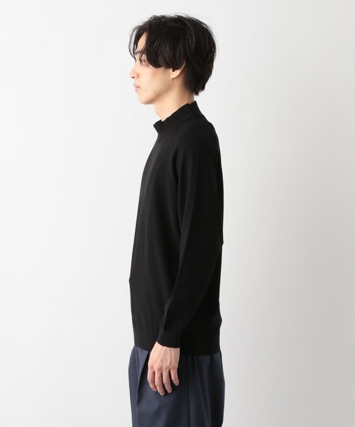 GLOBAL WORK(グローバルワーク)の「メルティライトニット/モックネック/147158(ニット/セーター・メンズ・ブラック/アイボリー・LARGE/MEDIUM/X-LARGE/SMALL)」の14枚目の写真