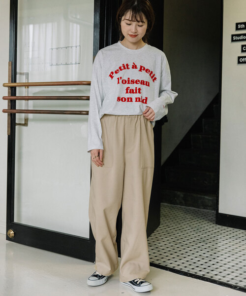 POU DOU DOU（プードゥドゥ）の「ペインターパンツ（その他パンツ・レディース・ダークグレー/ブラック/グレー系・M）」の15枚目の写真