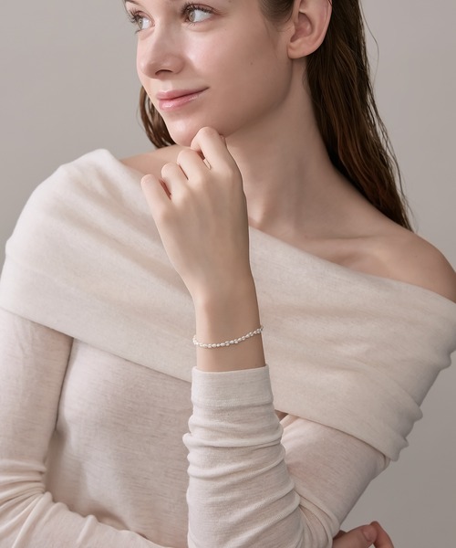 NOJESS(ノジェス)の「シルバーパールブレスレット(ブレスレット・レディース・ゴールド系その他・FREE)」の3枚目の写真