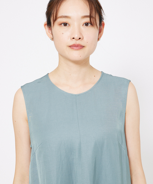 qualite(カリテ)の「【襟取り外し可能】2WAYボレロワンピース(ワンピース・レディース・ブラック/ブルー・36/38)」の16枚目の写真