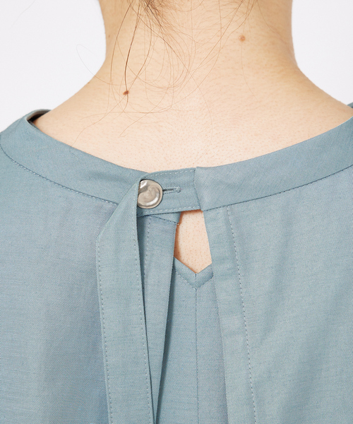 qualite(カリテ)の「【襟取り外し可能】2WAYボレロワンピース(ワンピース・レディース・ブラック/ブルー・36/38)」の10枚目の写真