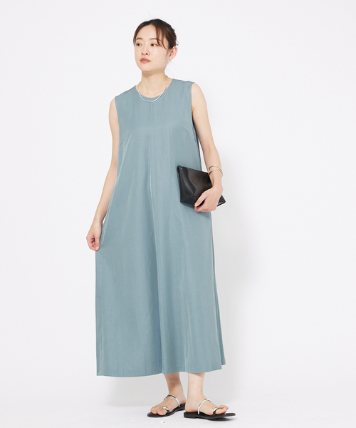 qualite(カリテ)の「【襟取り外し可能】2WAYボレロワンピース(ワンピース・レディース・ブラック/ブルー・36/38)」の4枚目の写真