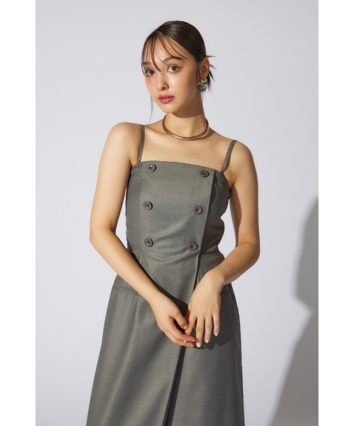 rienda(リエンダ)の「フリルカーディガンセットロンパース 春服(パンツドレス・レディース・ベージュ/グレー/ブラック・SMALL/MEDIUM)」の14枚目の写真