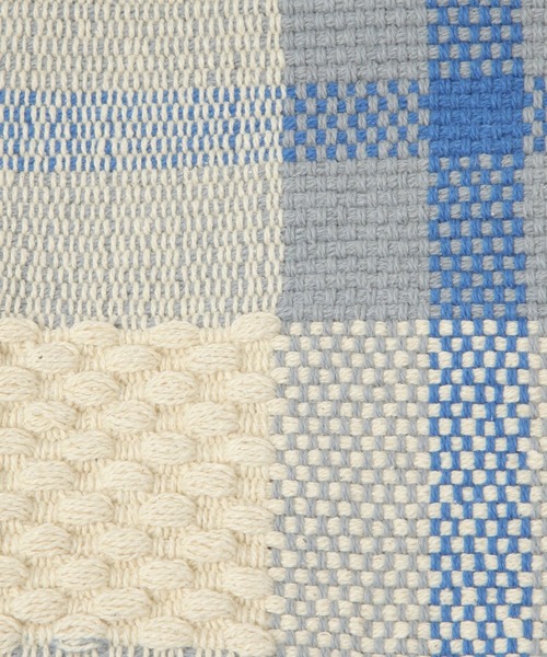 BAYFLOW（ベイフロー）の「BFチェッククッションカバー47×47（クッション/クッションカバー・レディース・オレンジ/ブルー・0）」の14枚目の写真