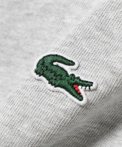 LACOSTE(ラコステ)の「LACOSTE / ヘビーウェイト ブランドネーム ロゴTシャツ(Tシャツ/カットソー・メンズ・ブラック/グレー/ホワイト・2/3/4/5)」の13枚目の写真