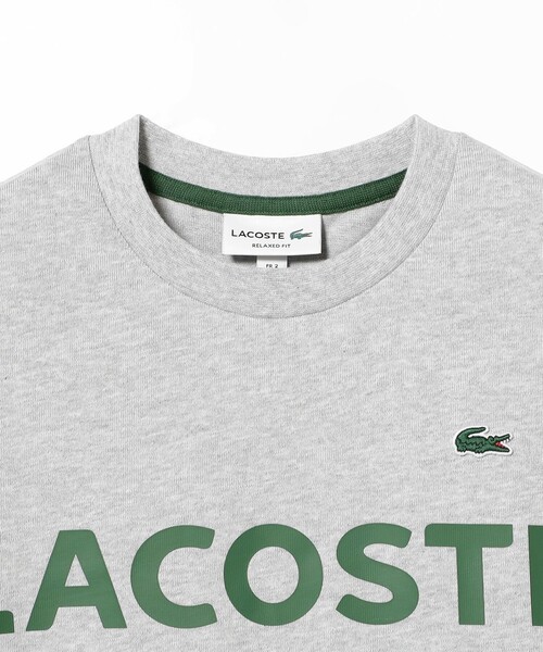 LACOSTE / ヘビーウェイト ブランドネーム ロゴTシャツ（Tシャツ
