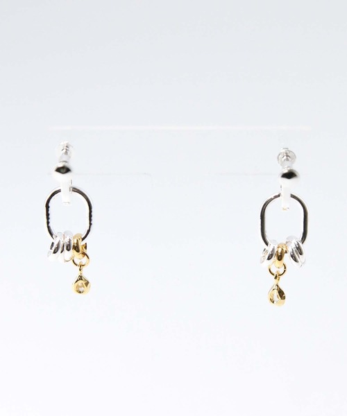 Gready Brilliant（グレディブリリアン）の「Ｂｉｊｏｕイヤリング（イヤリング・レディース・シルバー×ゴールド・FREE）」の12枚目の写真