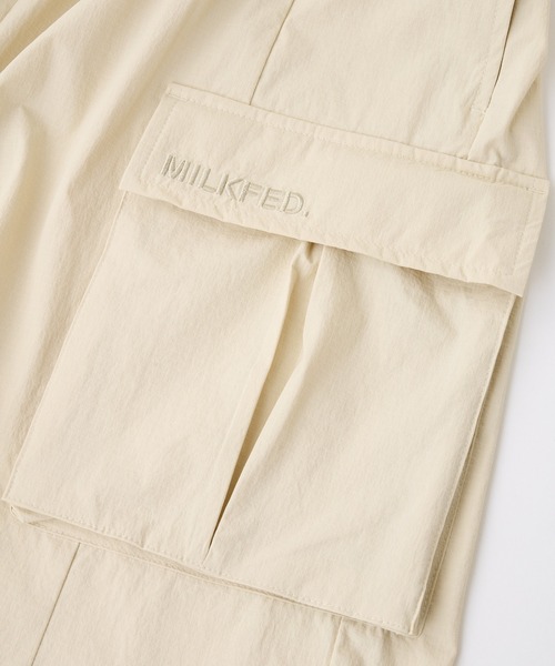 Ocean Pacific（オーシャンパシフィック）の「MILKFED. × OP CARGO SHORTS（ラッシュガード・レディース・オフホワイト/ブラック/オリーブ・S/M）」の21枚目の写真