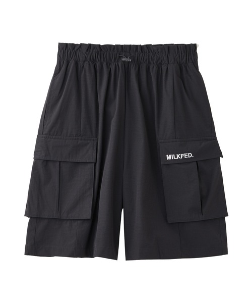 Ocean Pacific（オーシャンパシフィック）の「MILKFED. × OP CARGO SHORTS（ラッシュガード・レディース・オフホワイト/ブラック/オリーブ・S/M）」の13枚目の写真
