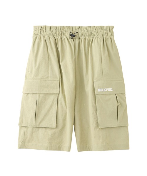 Ocean Pacific（オーシャンパシフィック）の「MILKFED. × OP CARGO SHORTS（ラッシュガード・レディース・オフホワイト/ブラック/オリーブ・S/M）」の15枚目の写真