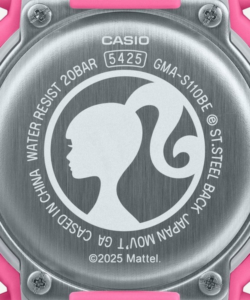 【新品未使用】カシオGショック　GMA-S110BE-4AJR バービー G-SHOCK Barbie コラボレーションモデル GMA-S110BE-4AJR メンズ