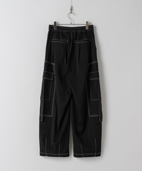 Casper John ダブルニーサスペンダースラックス Lサイズ ブラック