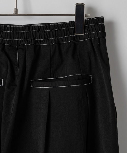 CASPER JOHN(キャスパージョン)の「Double knee parachute slacks/ダブルニーパラシュートスラックス(スラックス・メンズ・ブラック/グレー・X-SMALL/SMALL/MEDIUM/LARGE)」の21枚目の写真