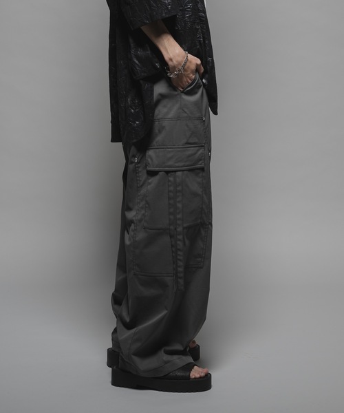 CASPER JOHN(キャスパージョン)の「Double knee parachute slacks/ダブルニーパラシュートスラックス(スラックス・メンズ・ブラック/グレー・X-SMALL/SMALL/MEDIUM/LARGE)」の13枚目の写真